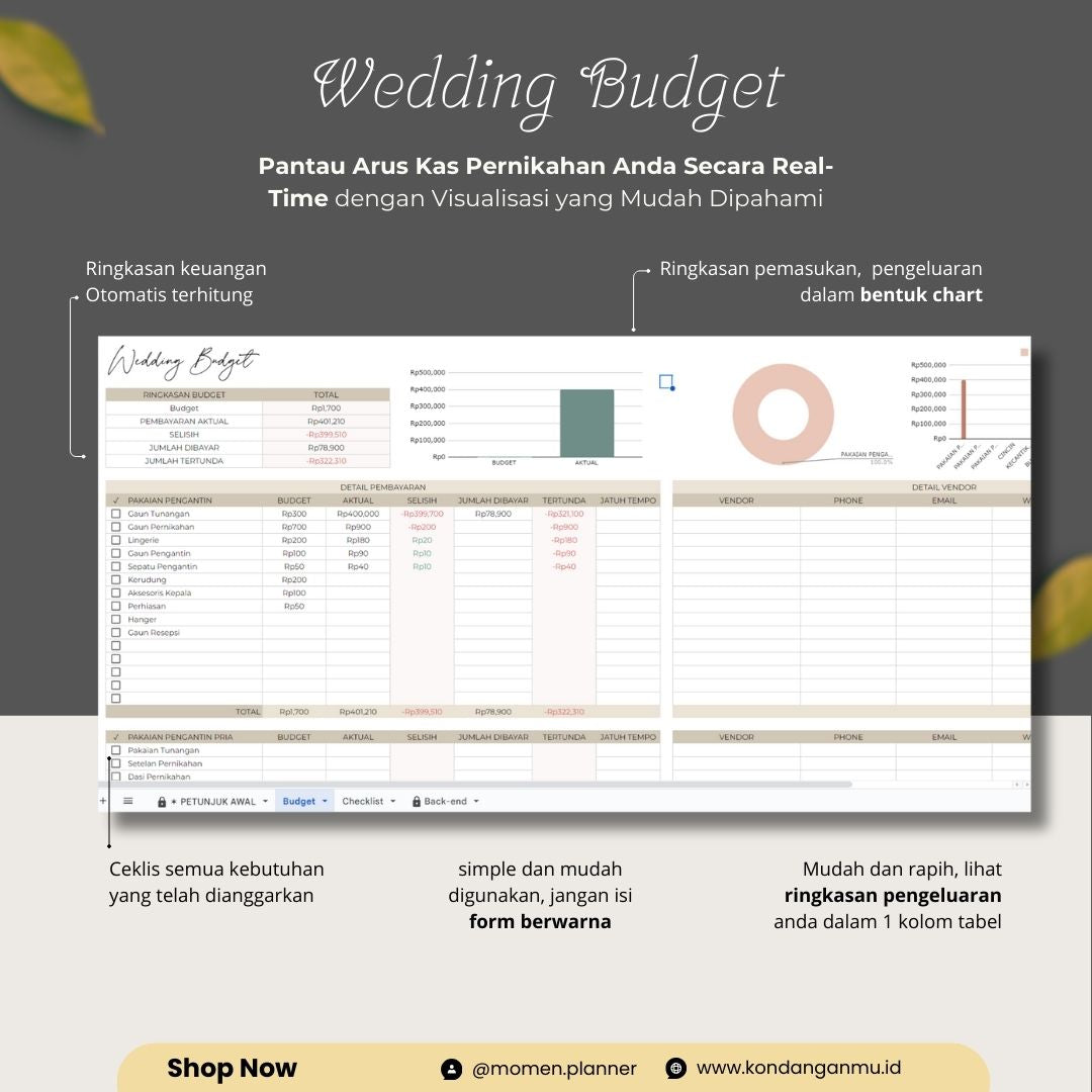 Ultimate Annual Budget Spreadsheet